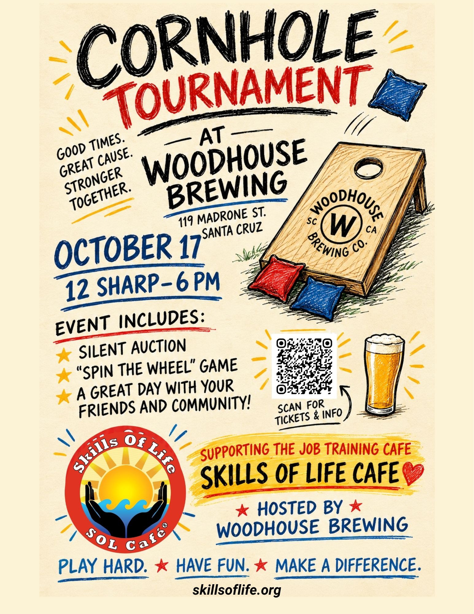 2026 Skills of Life Cornhole Tournament
